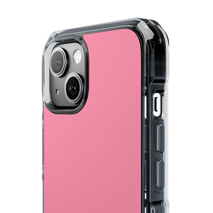 Flamingo Pink | Handyhülle für iPhone (Clear Impact Case - Magnetisch) 