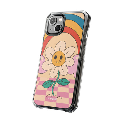 Joyful Retro Bloom iPhone Case - Impact