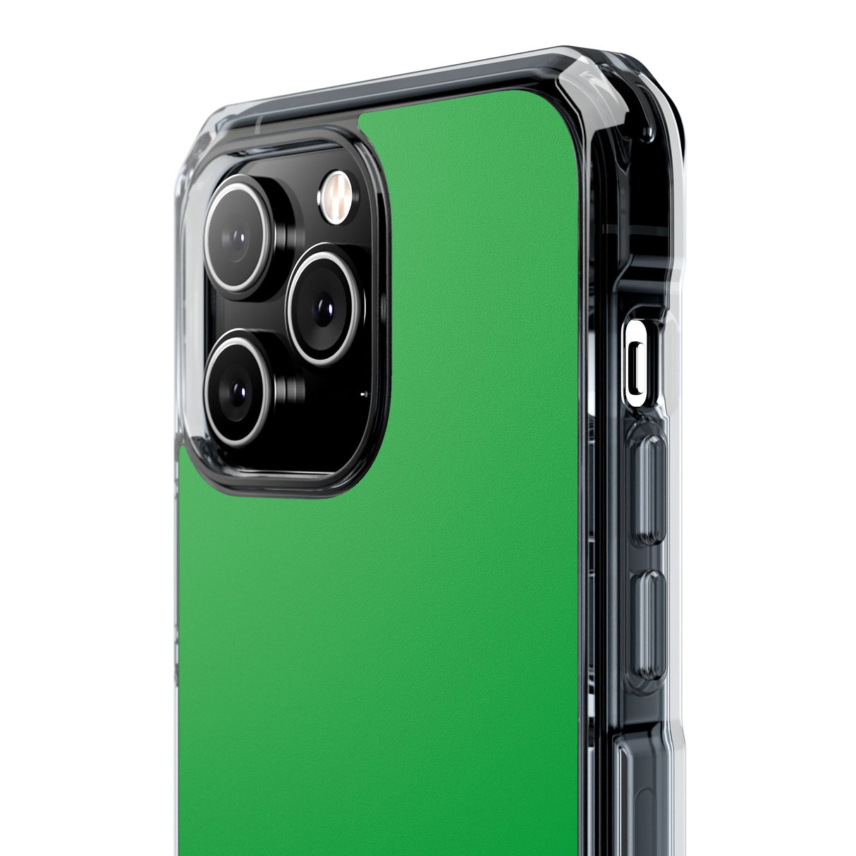 Pantone Green | Handyhülle für iPhone (Clear Impact Case – magnetisch)