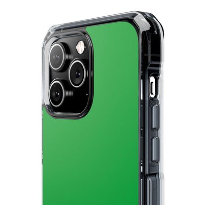 Pantone Green - Clear Impact Case for iPhone