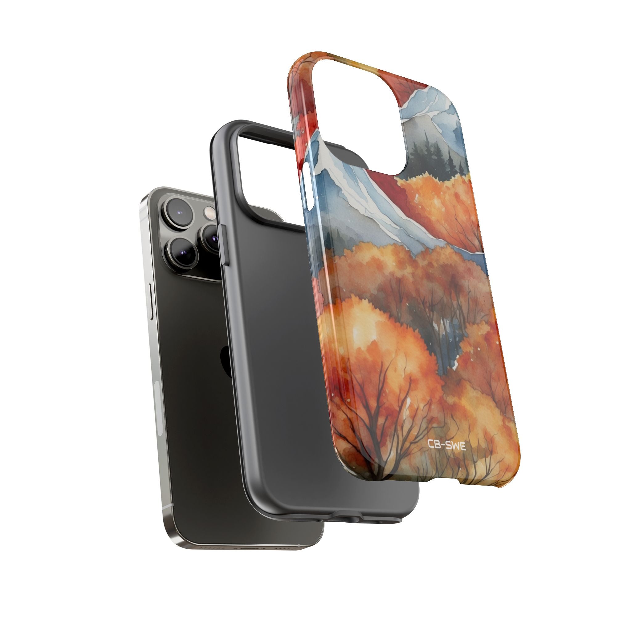 Autumn Leaves Dance - iPhone Case