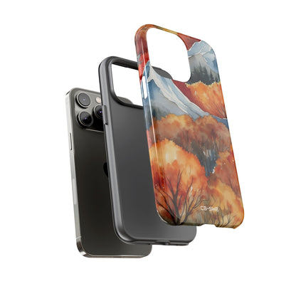 Autumn Leaves Dance - iPhone Case