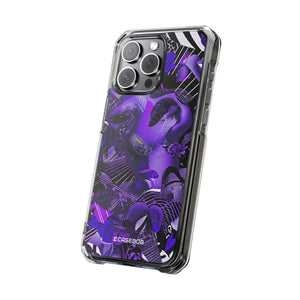 Ultra Violet  | Phone Case for iPhone (Clear Impact Case - Magnetic)