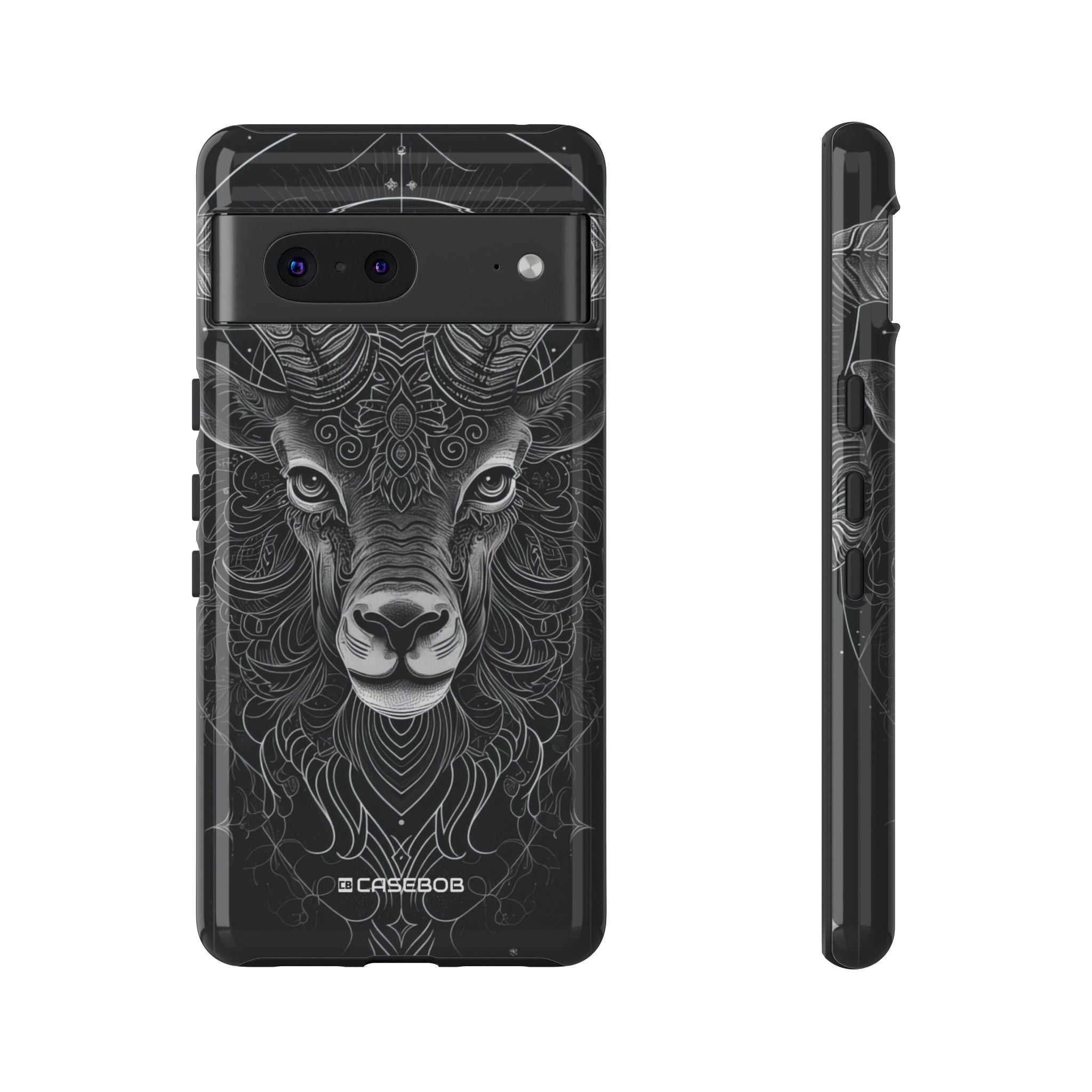 Mystic Ram Mandala - Phone Case for Google Pixel