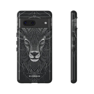 Mystic Ram Mandala | Protective Phone Case for Google Pixel