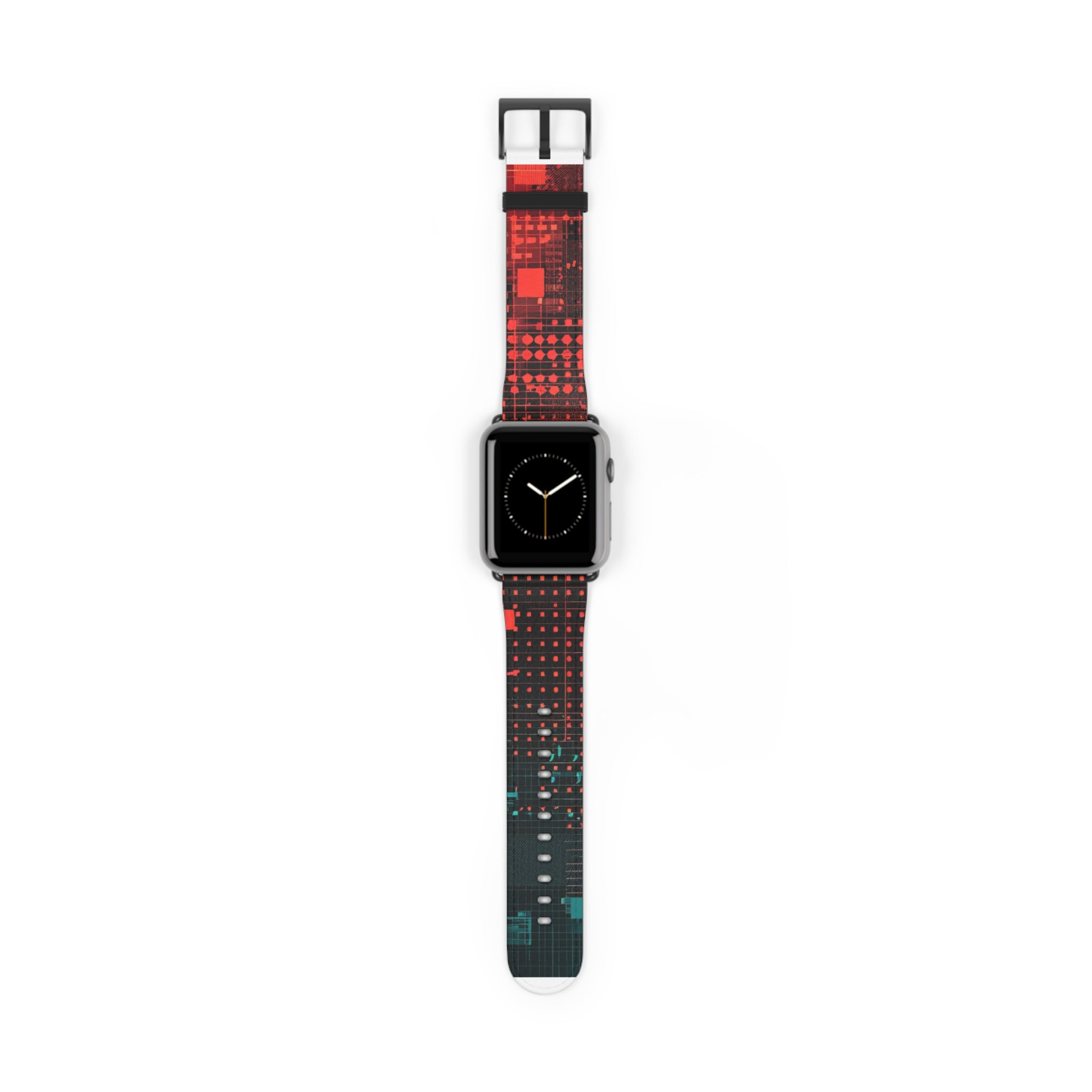 Crimson Circuit - Watch Band
