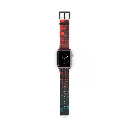 Crimson Circuit - Watch Band