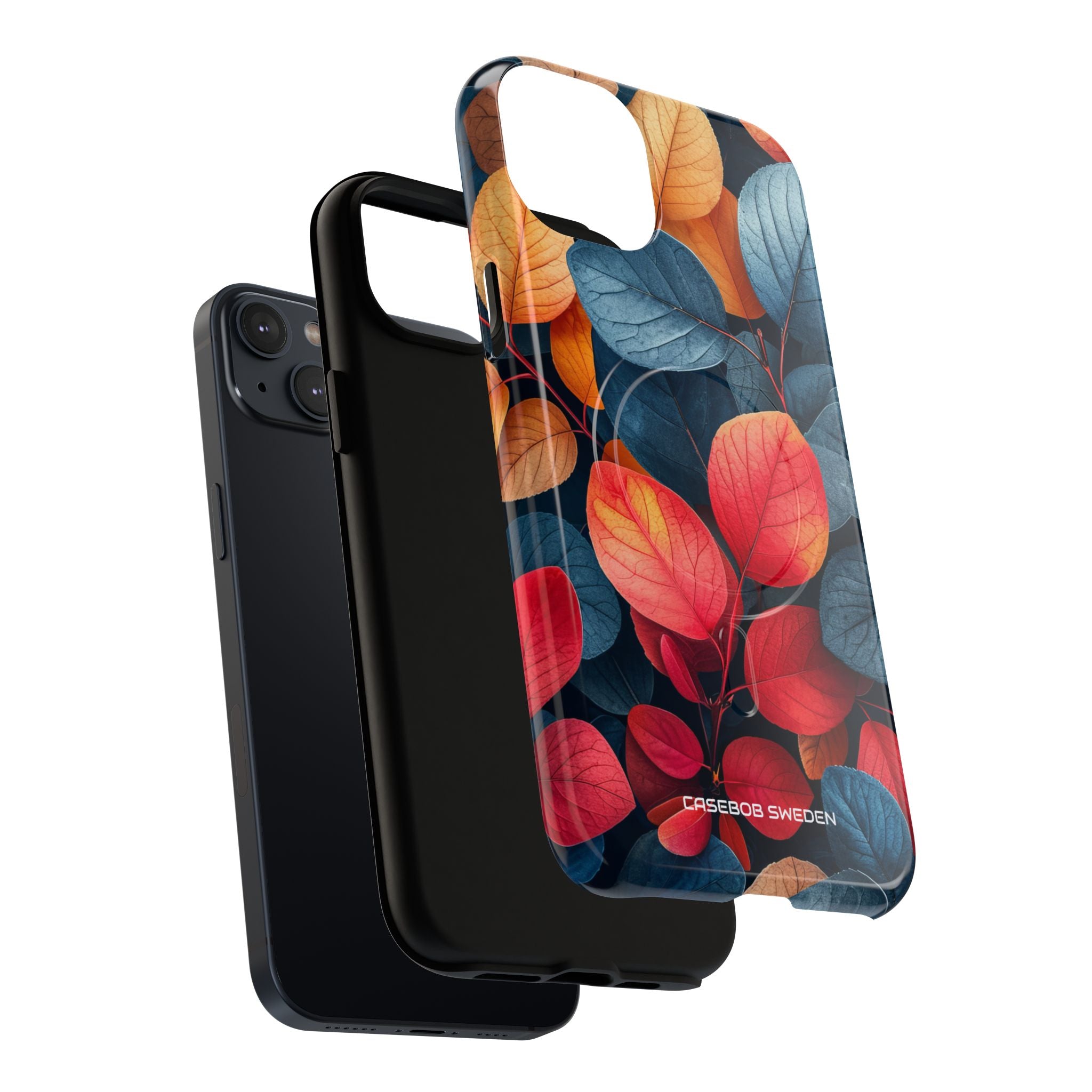 Vibrant Nature Leaves - Tough + MagSafe® iPhone 14 Phone Case