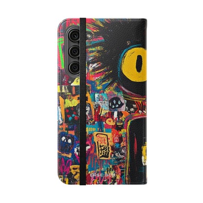 Yellow Eyes - Samsung S23+ Case - Wallet