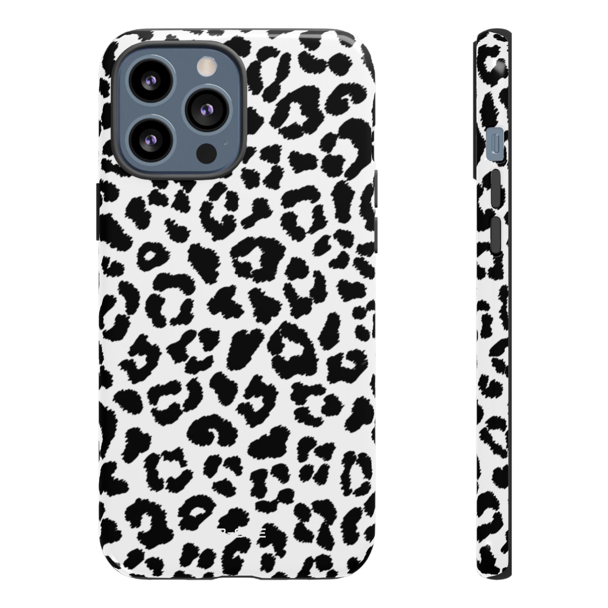 Monochrome Leopard Essence - iPhone Case