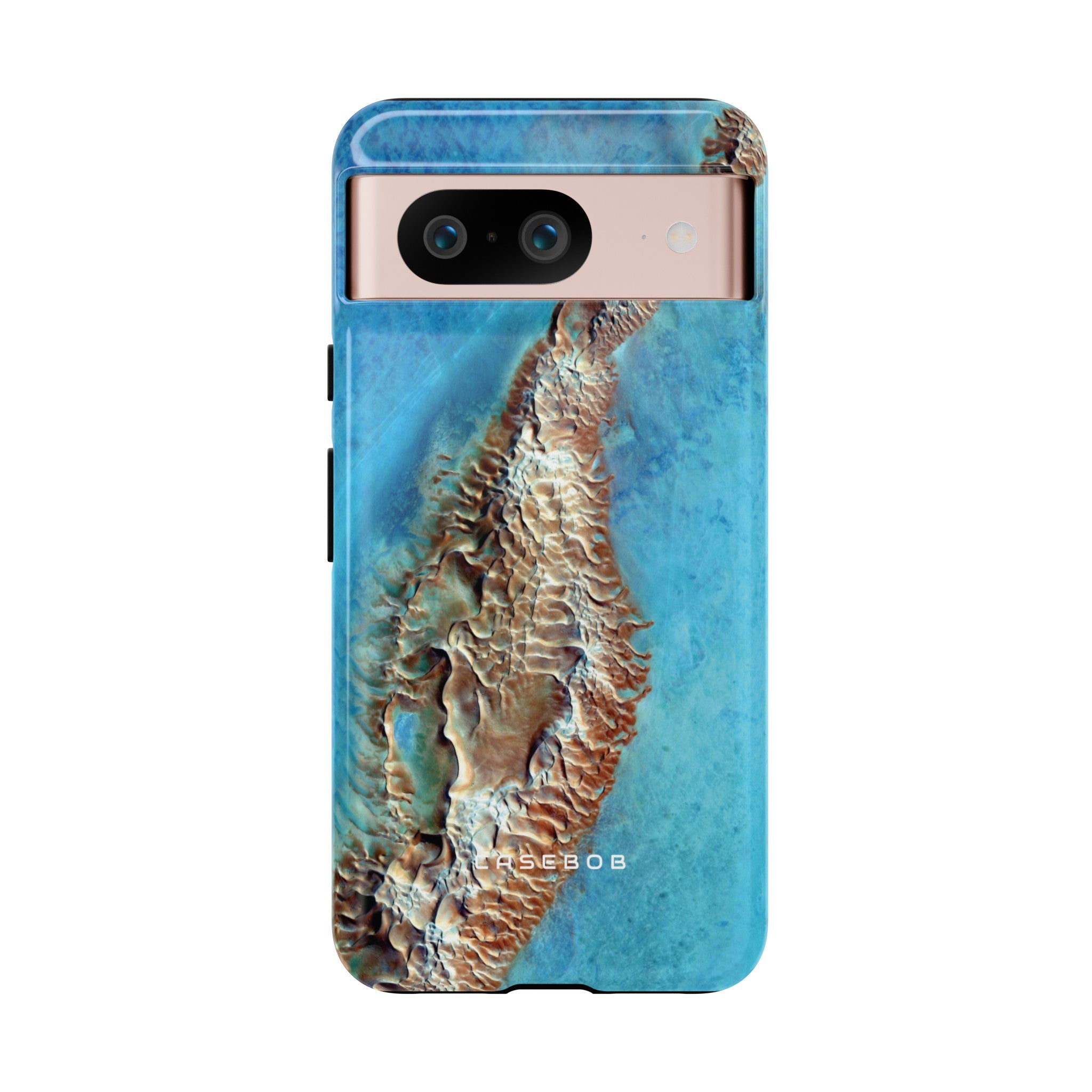 Blue Island Phone Case - Protective Phone Case