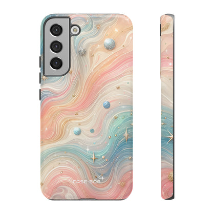 Iridescent Swirls Samsung S22 Plus Case - Tough