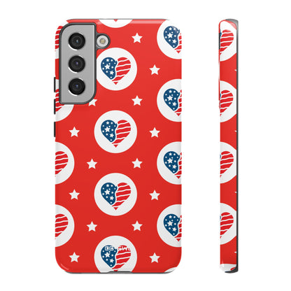Hearts Celebrate Freedom - Samsung Case