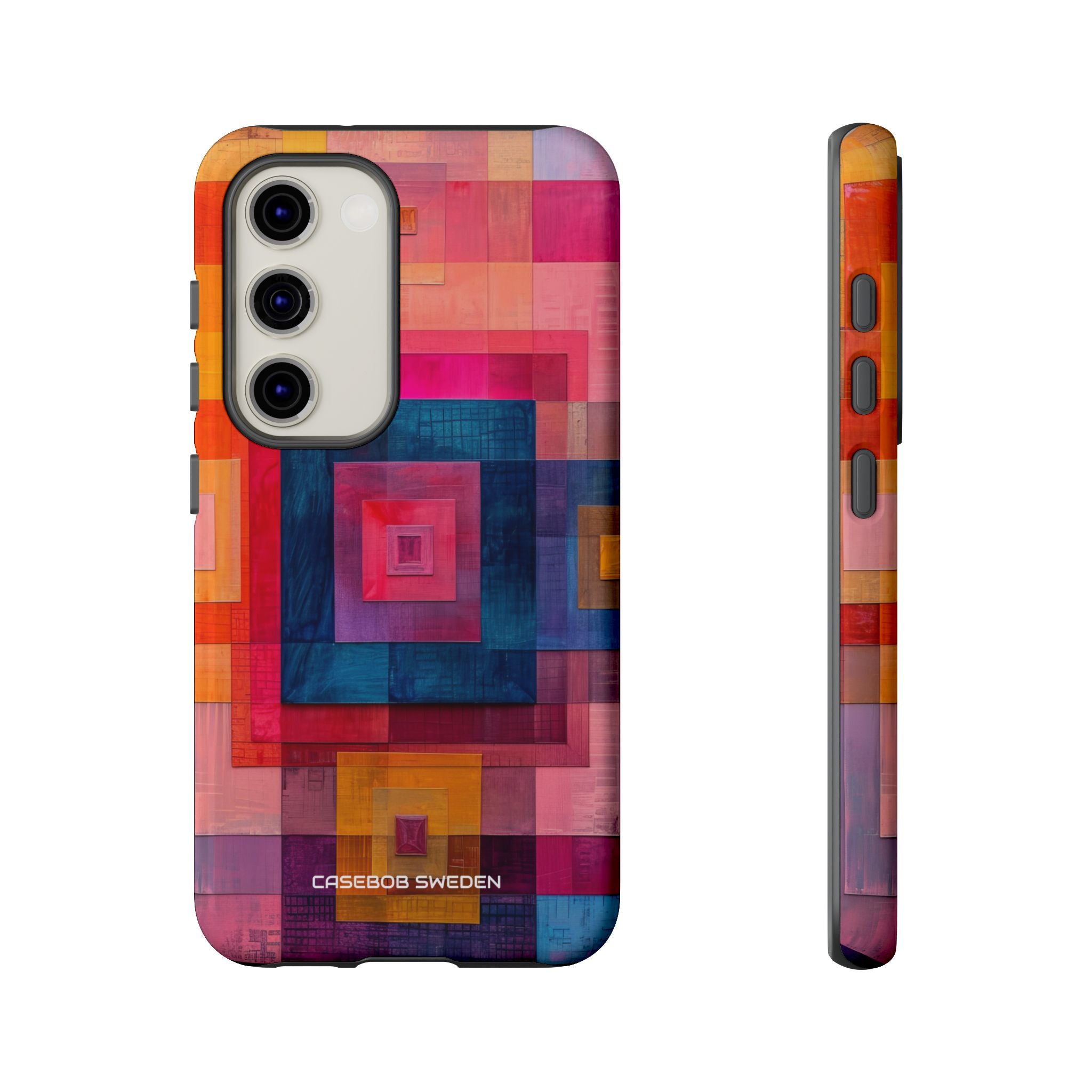 Vibrant Geometry - Tough Samsung S23 Phone Case