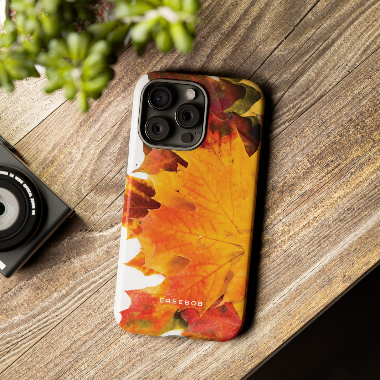 Autumn Maple Leaf - Protective Phone Case