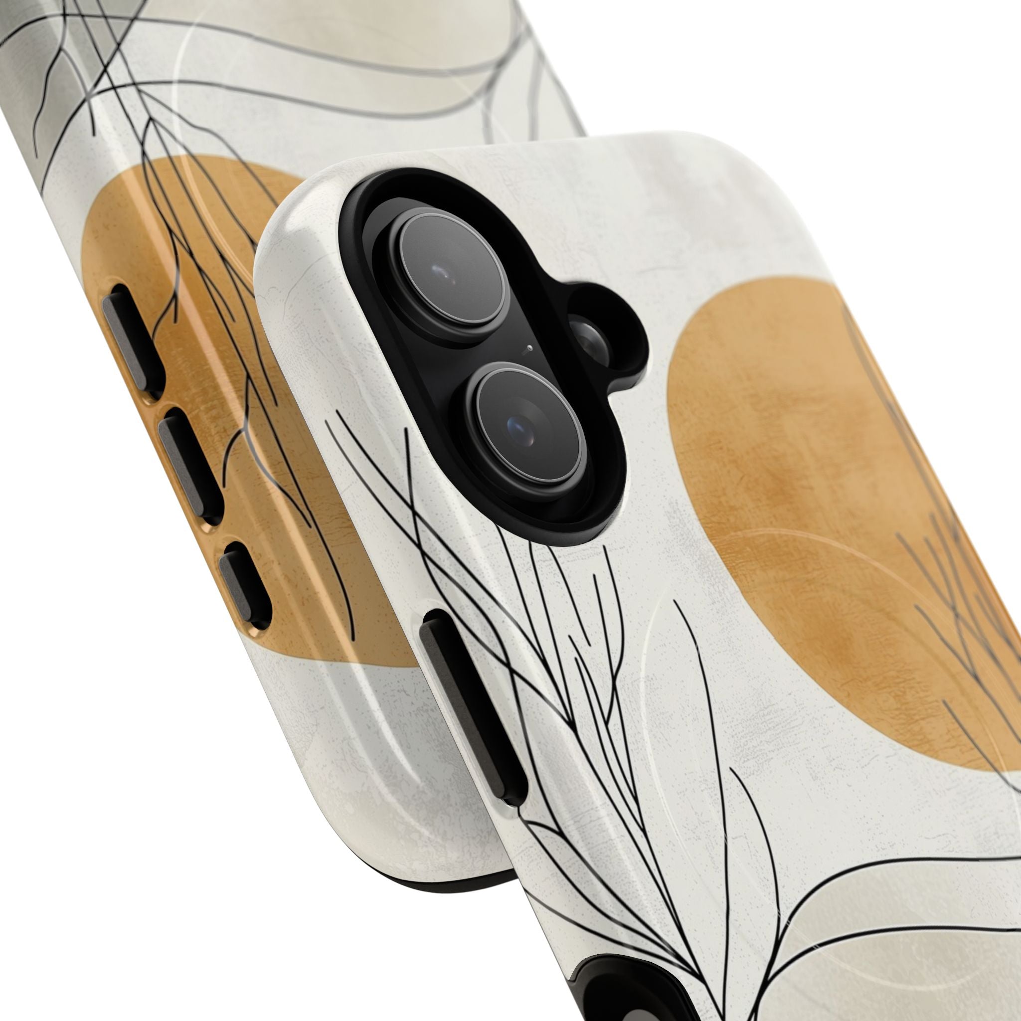 Orange Halo iPhone 17 Case - Tough+