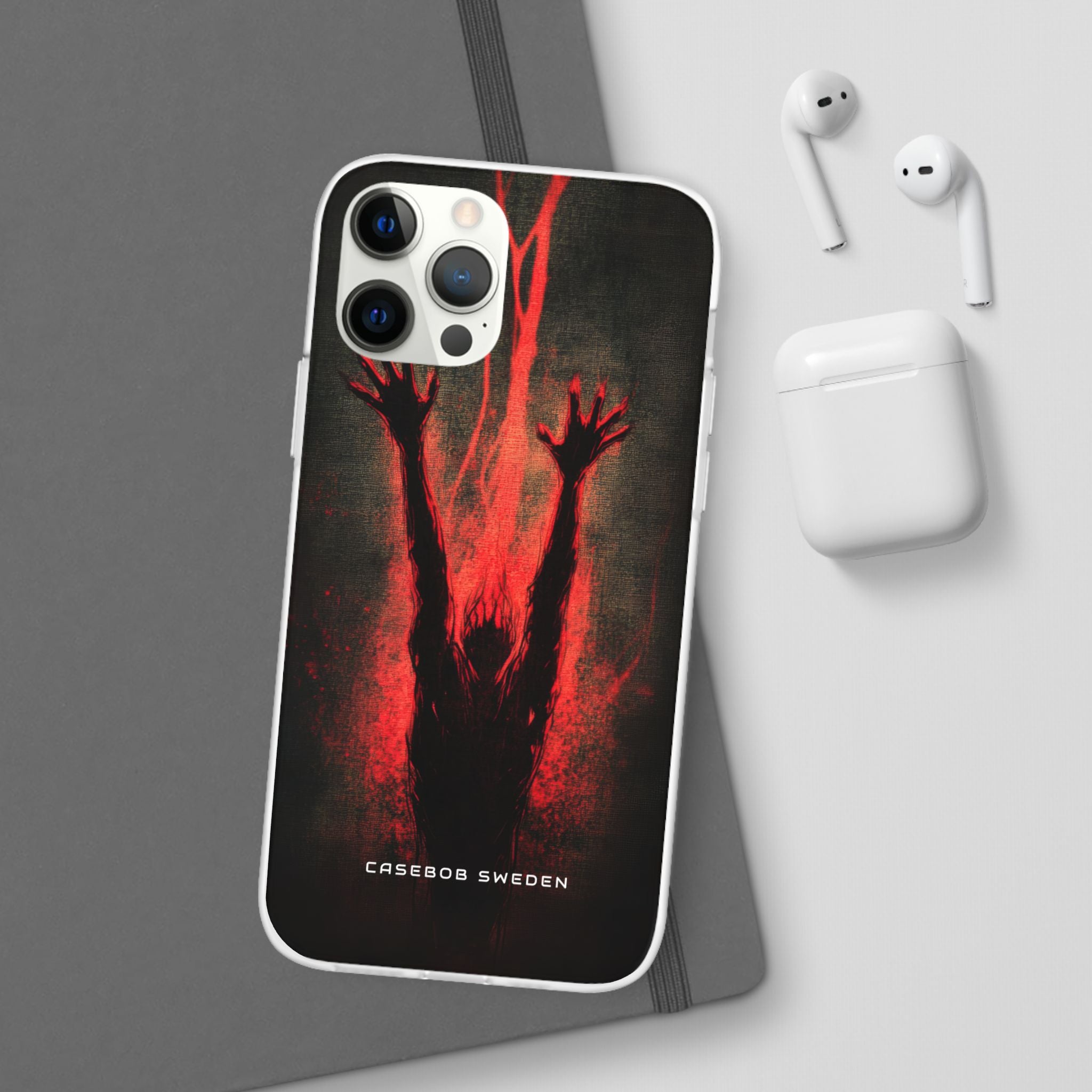 Gothic Crimson Ascension iPhone 12 - Flexi Phone Case