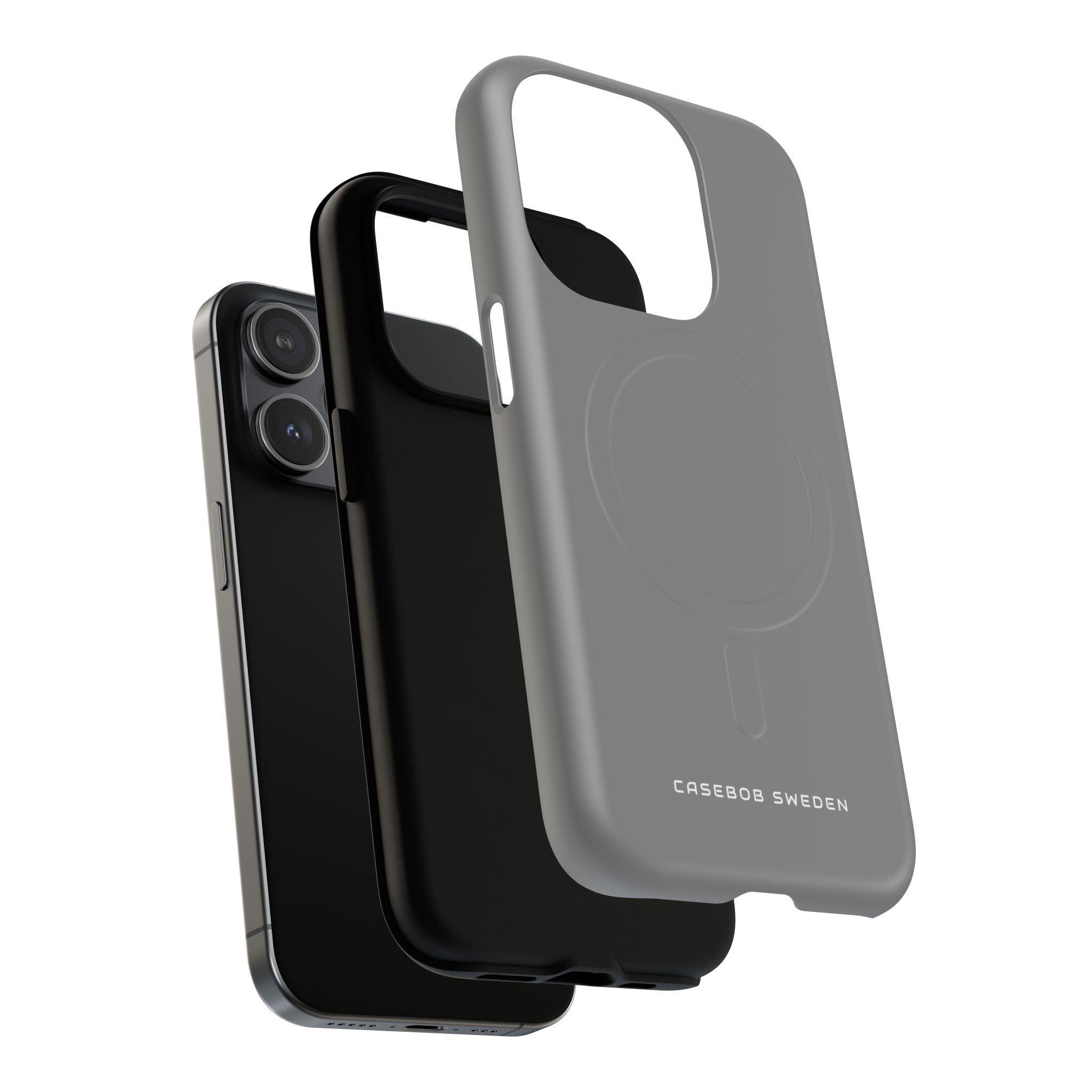 Gray iPhone 15 | Tough+ Phone Case