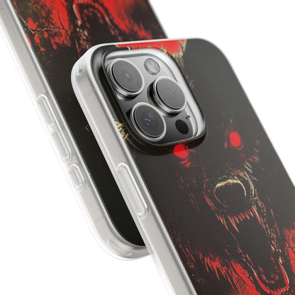 Bloodmoon Wolf's Lament iPhone 16 - Flexi Phone Case