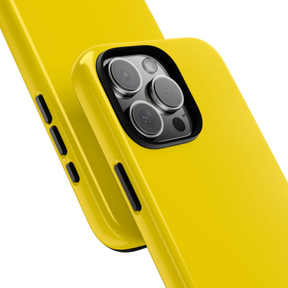 Gold Yellow - Tough iPhone 16 Phone Case