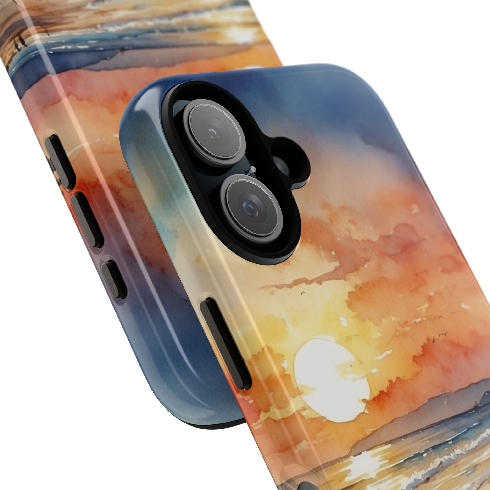 Sunset Dances Over - iPhone Case