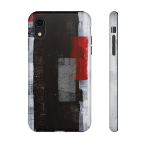 Red Accent Art - Protective Phone Case