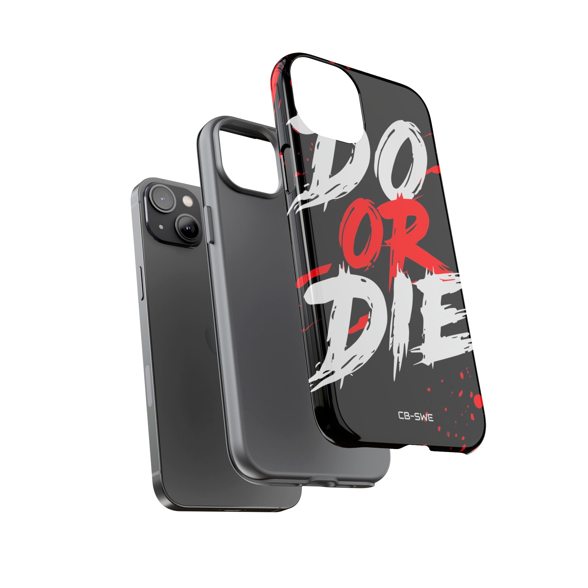 Intense Typography Contrast - iPhone Case