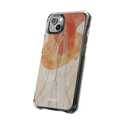 Hands Embrace Light iPhone Case - Impact