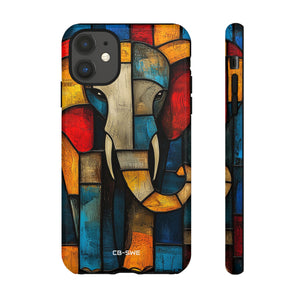 Elephant Shapes Dance - iPhone Case