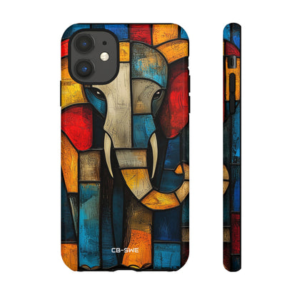 Elephant Shapes Dance - iPhone Case