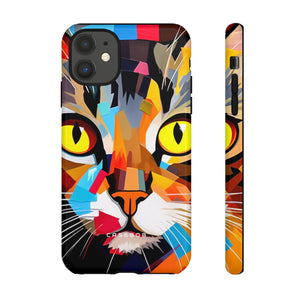 Abstrakte Kitty Palette - Schutzhülle fürs Handy