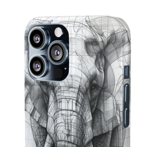 Technic Elephant | Slim Phone Case for iPhone