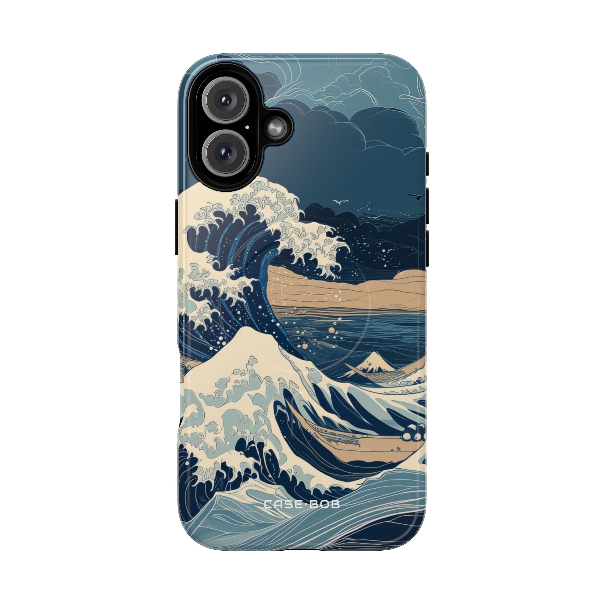 Cresting Blue Wave iPhone 16 Plus Case - Tough+