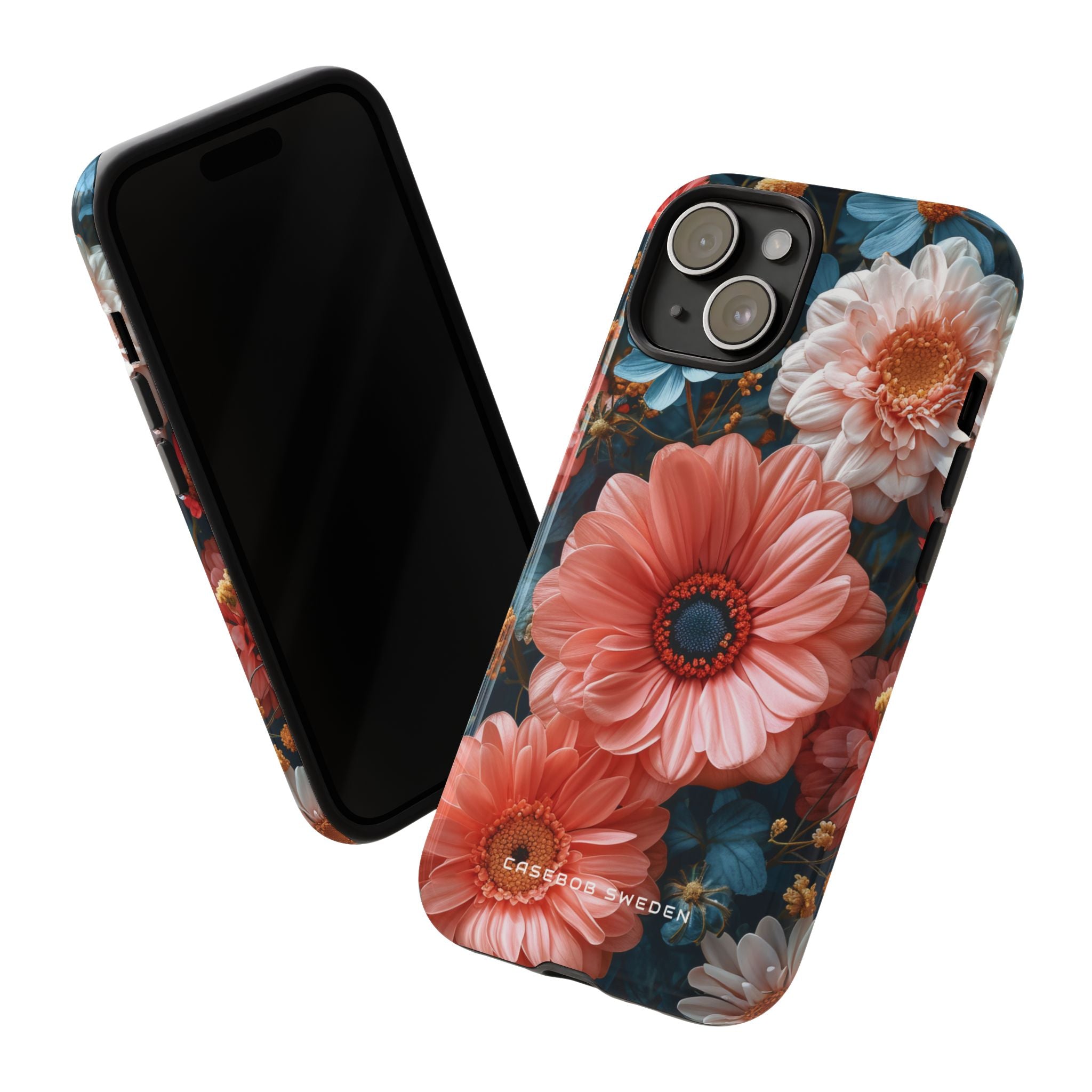 Surreal Floral Harmony iPhone 15 - Tough Phone Case