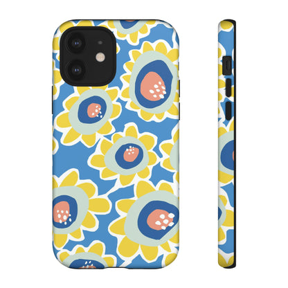 Summer Happy Flower - Protective Phone Case