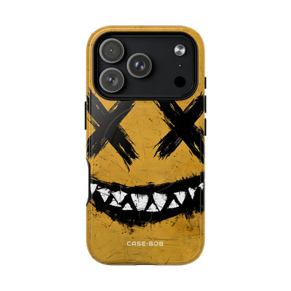 Jagged Smile Yellow iPhone 17 Pro Case - Tough+