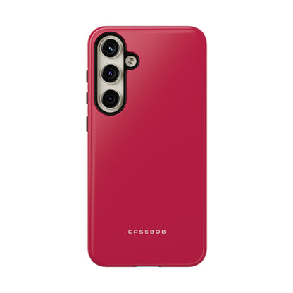 Bright Maroon - Protective Phone Case