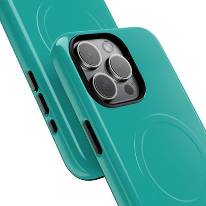 Light Sea Green iPhone 15 | Tough+ Phone Case