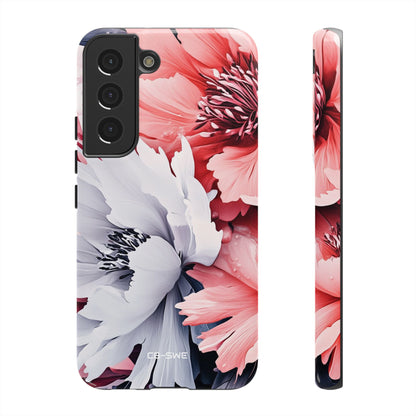 Digital Floral Elegance - Samsung Case