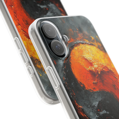 Molten Yin-Yang iPhone 16 Plus Case - Soft