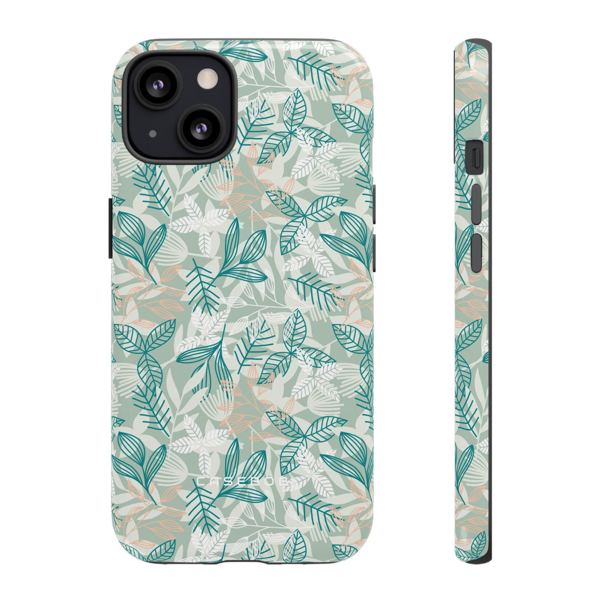 Light Green Leaf - Protective Phone Case