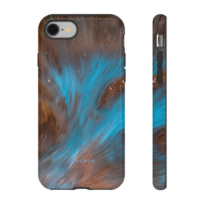 Blue Lagoon Ink Art - Protective Phone Case