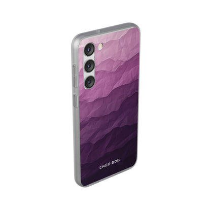 Purple Wave Layers Samsung S23 Plus Case - Soft