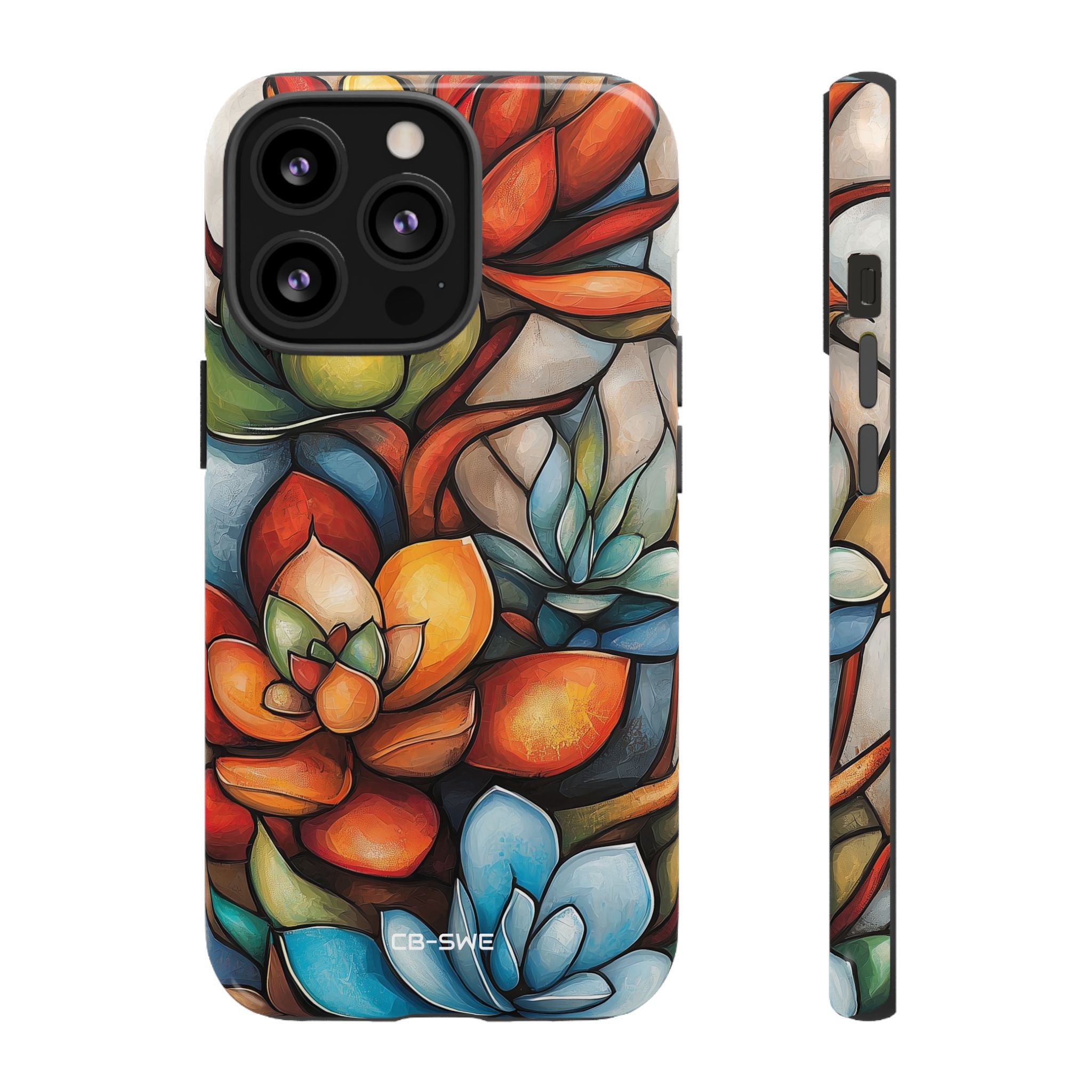 Vibrant Succulent Glow - iPhone Case