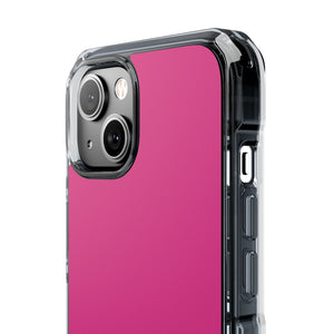 Deep Cerise | Handyhülle für iPhone (Clear Impact Case – magnetisch)