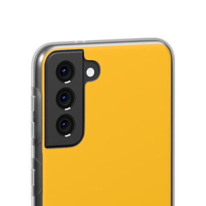 Amber Yellow - Flexi Samsung S21 Phone Case