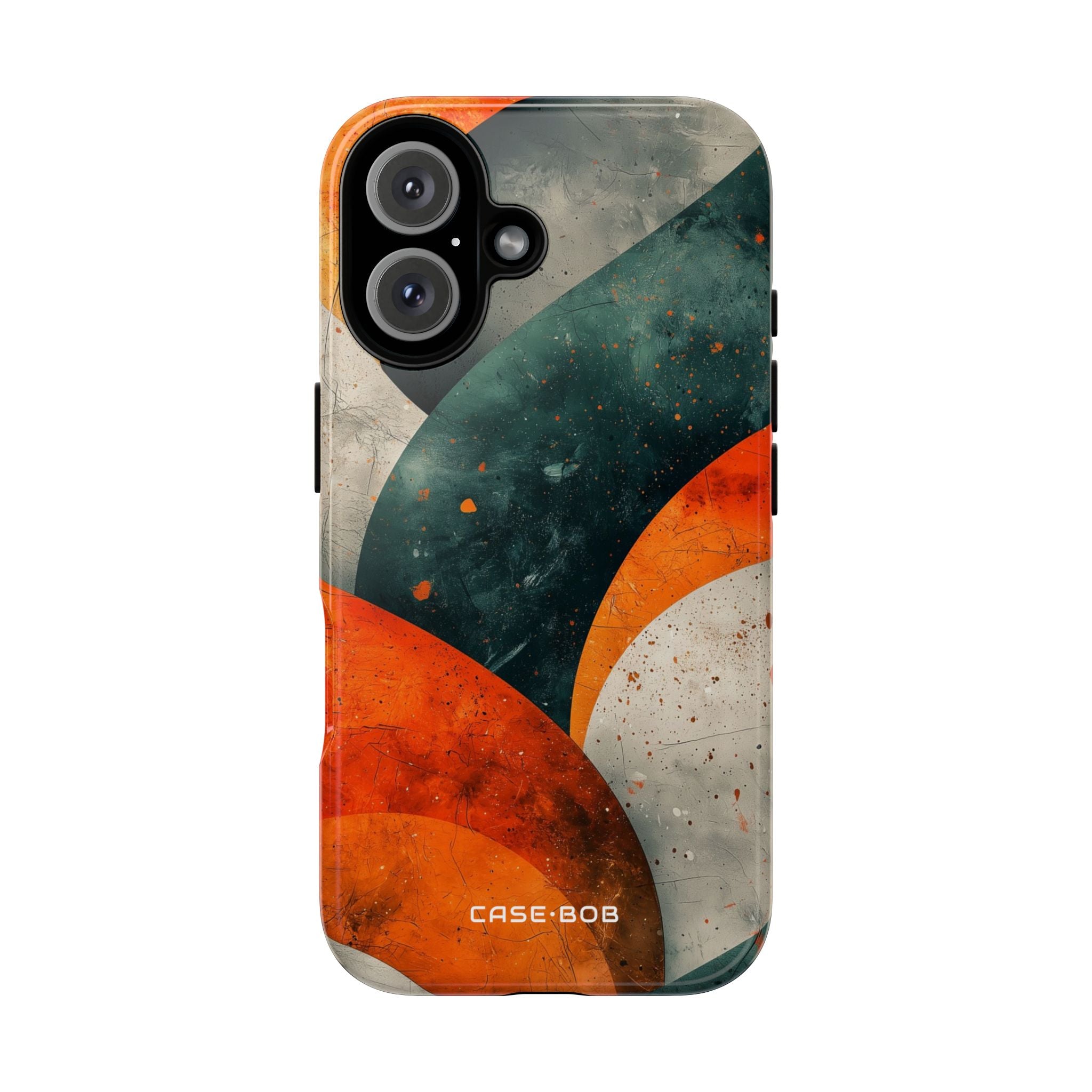 Crimson Wave iPhone 16 Plus Case - Tough