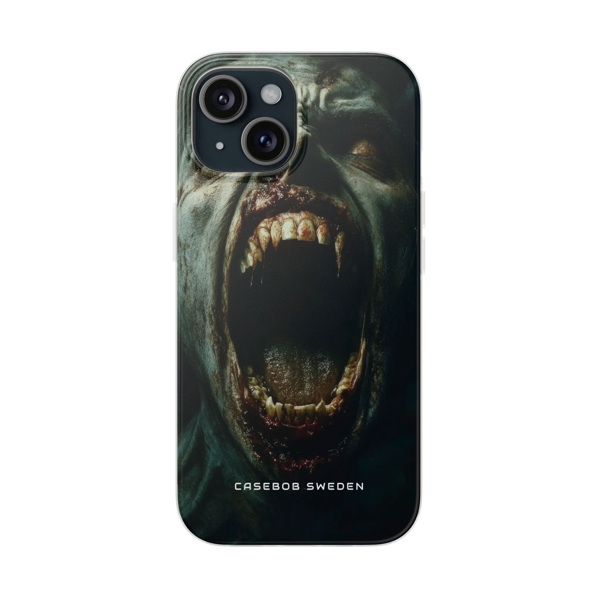 Gothic Wail of Decay iPhone 15 - Flexi Phone Case