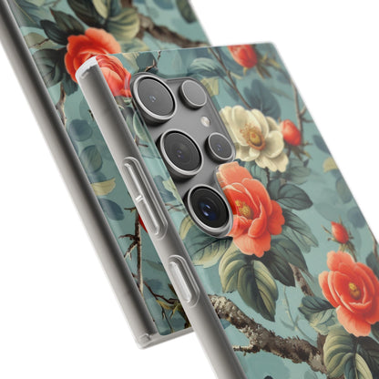 Coral Bloom Samsung S24 Ultra Case - Soft