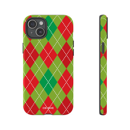 Diamond Shapes Dance - iPhone Case